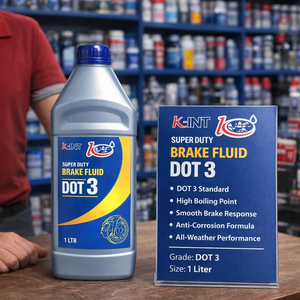 Líquido de frenos hidráulico DOT 3 1 litro, aceite de frenos hidráulico, líquido de frenos para coche, motocicleta, camión, fabricante OEM, proveedor de fábrica - Product Image 1