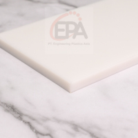 HDPE Hoja Blanca Espesor 6mm-20mm X 1,5 m X 3M para Tablas de Cortar Hojas de Plástico para aplicaciones agrícolas y pesqueras