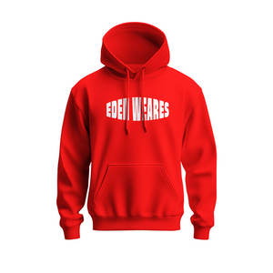 Sudadera con capucha de lana de algodón 100% para hombre, ropa de calle lavada con ácido Vintage de gran tamaño, parche bordado informal de invierno, con capucha Lisa teñida - Product Image 3