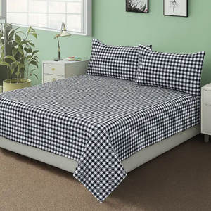 Prix de gros, qualité supérieure, ensemble de draps en coton 100% pur, ultra doux, literie classique pour la maison - Product Image 2