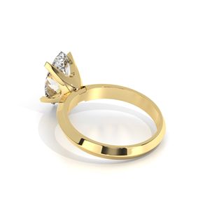 เครื่องประดับแฟนซีของผู้หญิง14K/18K ทอง Marquise ตัดเพชรนิรันดร์แหวนปาร์ตี้งานแต่งงานแฟชั่นสไตล์คลาสสิก - Product Image 4