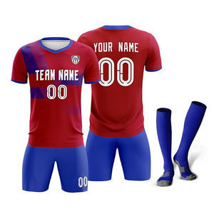 Conjunto de ropa deportiva de poliéster 100% al por mayor, camiseta y pantalones cortos para hombre, pon tu propio nombre y números, ropa deportiva para discoteca, ropa de entrenamiento para mujer - Product Image 6