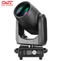 Mini projecteur Beam compact 380 à tête mobile, 220000 Lux, double prisme, effet Frost, DMX512, pour discothèque, scène, location, utilisation professionnelle DJ