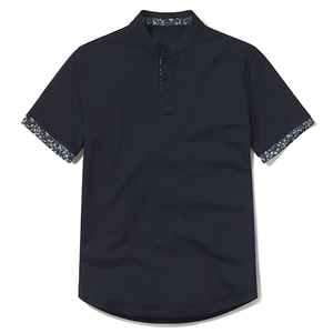 Camiseta de polo para hombre 89% poliéster 11% Spandex Slim Fit Golf para Polo en blanco para sublimación antiarrugas servicio OEM personalizado - Product Image 5