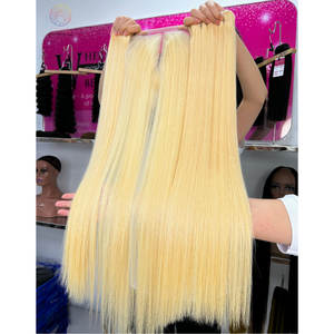 Meilleures ventes Extensions de cheveux humains bruts vietnamiens Faisceau de cheveux droits à double épaisseur d'os Loose Deep Wave Styles de boucles italiennes - Product Image 3