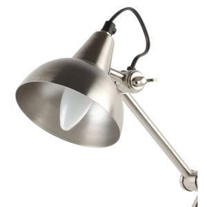 Lampe de table en métal de style industriel Lampe de chevet décorative parfaite pour bureau d'étude Salon ou éclairage intérieur de maison confortable - Product Image 6