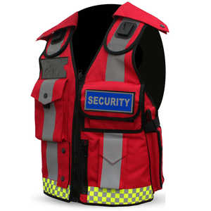 เสื้อกั๊กนิรภัยสะท้อนแสงสำหรับผู้ชายชุดตาข่ายระบายอากาศได้น้ำหนักเบาชุดโครงสร้างกลางแจ้งโลโก้ออกแบบได้ตามต้องการ - Product Image 2