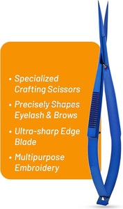 กรรไกรตัดเล็บสแตนเลสไทเทเนียมสีน้ำเงินคุณภาพสูงแบบขายส่ง ใบมีดคม สำหรับทำเล็บมือและเล็บเท้า - Product Image 3