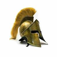 Spartiate roi Leonidas casque fait à la main Vintage grec spartiate casque médiéval romain film armure objets de collection reconstitution juste cadeau