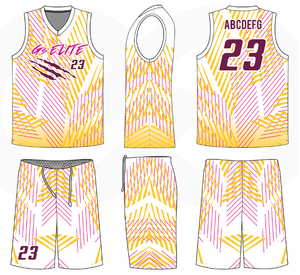 Ensemble de maillots de basket-ball unisexes personnalisés, design de logo, nouveau club, sublimation, réversible, maille sans manches, respirant, taille plus - Product Image 6