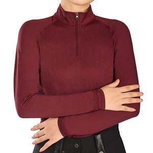 Women Horse Riding Base Layer Quick Dry Breathable Soft Stretch Long Sleeve Comfortable Equestrian Base Layer - Product Image 6