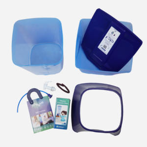 Purificateur d'eau de table Nazava à gravité manuelle 2X16-32 litres pour plastique testé par l'OMS pour filtres à eau potable domestiques - Product Image 2