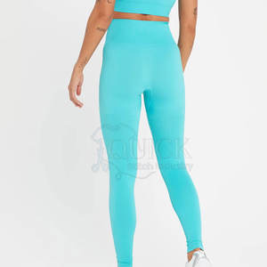 กางเกงเลกกิ้งเอวยางยืดสำหรับผู้หญิงแบบมืออาชีพก้นแข็งดีไซน์ล่าสุด - Product Image 2