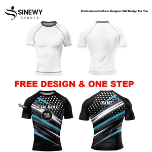 Rash Guard Hombres Manga corta Directo de fábrica Proveedor Hombres Alta calidad Rash Guard para hombres - Product Image 4