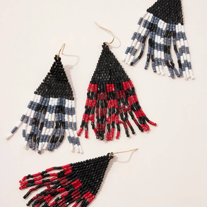 <b>Christmas</b> House Seed Beads Embroidery Earring Accept Custom Patterns Designs <b>Top</b> Quality Beaded <b>Christmas</b> Earrings - Product Image 6