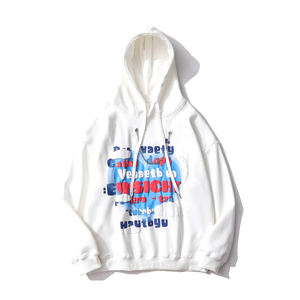 2025 plus récent 3D personnalisé pour les sweats à capuche imprimés bouffants pour hommes et femmes meilleur Design hiver écran lettre bouffée 3D moussant à capuche - Product Image 3