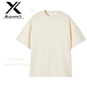 เสื้อยืดคุณภาพสูง 100% โพลีเอสเตอร์ ทรงยูนิเซ็กซ์ สไตล์ฮิปฮอป สตรีทแวร์ ทรงบ็อกซี่ คอปก โอเวอร์ไซส์ สีพื้น แห้งเร็ว ระบายอากาศได้ดี - Product Image 3