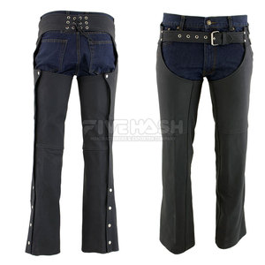 Heavy Duty Full Leather Horse <b>Chaps</b> For <b>Riding</b> Work And Outdoor Use Professional Grade 2026 - Product Image 3