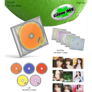 fromis_9 - Glow ME 2nd Full Album Fruit Ver (Selección de Miembros / Set) - Product Image 1