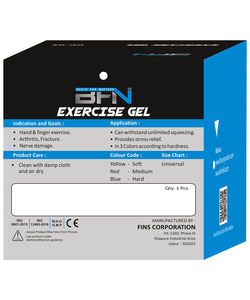 Bola de gel para ejercicio de fisioterapia Suministros de recuperación específicos para recuperación de lesiones y terapia de rehabilitación - Product Image 4