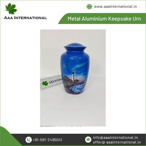 Urnas de recuerdo de cremación de aluminio Premium de mayor venta de nuevo diseño, suministros funerarios de cenizas humanas conmemorativas para compradores genuinos - Product Image 4