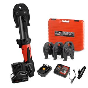 Herramienta <span class=keywords><strong>de</strong></span> <span class=keywords><strong>prensa</strong></span> <span class=keywords><strong>de</strong></span> tubería hidráulica alimentada por batería para PEX y tubos <span class=keywords><strong>de</strong></span> cobre <span class=keywords><strong>de</strong></span> múltiples capas, accesorio <span class=keywords><strong>de</strong></span> herramienta Propress Hvac - Product Image 2