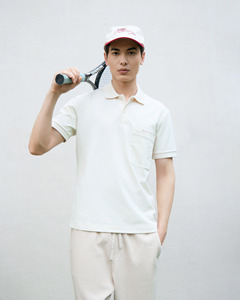 Routine Vietnam Tricoté Manches Courtes pour Homme avec Poche à Rabat Imprimé Broderie Ajusté Taille Personnalisée - Product Image 1