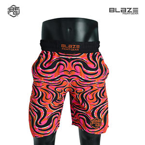 กางเกงฝึกขาสั้นสำหรับผู้ชายกางเกงขาสั้นแบบรัดเอวยางยืดปรับแต่งโลโก้ได้ใหม่ล่าสุด2025 - Product Image 2