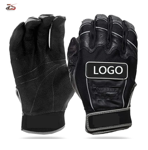 Guantes de bateo de béisbol de cuero personalizados posición de receptor al aire libre aplicable fabricado en Pakistán - Product Image 1