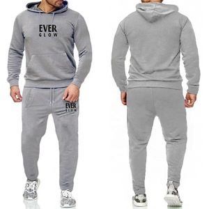 Survêtement à manches longues pour homme, tenue de sport à séchage rapide, vêtements d'entraînement sportif - Product Image 1