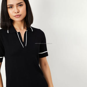 Camiseta de Polo de Golf para Mujer Fit2Fight, Corte Entallado, Ropa de Fabricante, Logotipo Bordado, Ropa de Golf, Camisetas de Polo para Mujer - Product Image 5