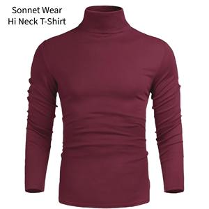 Mens Casual Slim Fit Basic <b>Tops</b> Knitted Lightweight <b>Turtleneck</b> Pullover Sweater - Product Image 1