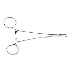 Top Notch Overholt Stille Pinzas de disección Pinzas de ligadura curvadas hemostáticas de acero inoxidable Instrumentos médicos de disección - Product Image 3