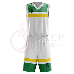 Uniforme de basket-ball de haute qualité, prix haut, Design personnalisé, séchage rapide, respirant, uniforme de basket-ball - Product Image 5