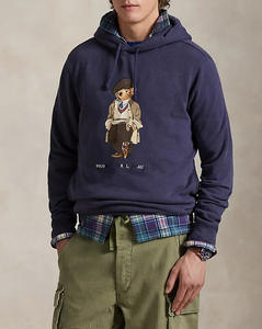 Sweat à capuche à manches longues surdimensionné de qualité supérieure pour hommes avec tissu respirant de haute qualité avec logo et broderie personnalisés - Product Image 1