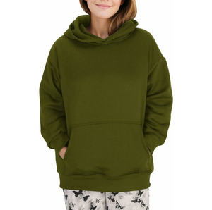 Último diseño Temporada de invierno Sudadera con capucha para mujer Moda transpirable Ropa deportiva Sudadera con capucha para mujer con bolsillos - Product Image 2