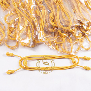 สายรัดหมวกถักแบบกำหนดเองสำหรับตัดเย็บเสื้อผ้าและหมวกผลิตจากประเทศปากีสถานที่มีความยาวและเส้นผ่านศูนย์กลางที่กำหนดเองได้ - Product Image 6