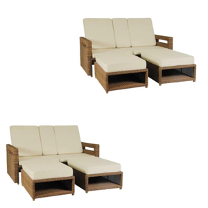 Vente directe d'usine! Chaise longue en bois à la mode Mobilier d'extérieur pour hôtel et villa au prix de gros - Product Image 2