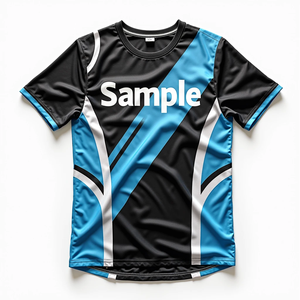 Maillots de sport sublimés personnalisés pour hommes pour le basket-ball, le football, le softball, la pêche au ras du cou 100%, respirants et confortables - Product Image 4