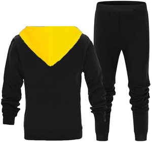 Veste de survêtement unisexe de haute qualité avec logo personnalisé sweat à capuche en coton avec poche pour hommes sweat à capuche zippé - Product Image 2