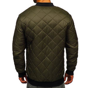 Chaqueta bomber personalizada para hombre, cazadora lisa de alta calidad, 2023 algodón, OEM, 100% - Product Image 2