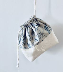 Bolsa de algodón a bajo precio de bolsa con cordón de la mejor calidad y más color Hecho de Refratex India Private Limited en India - Product Image 6