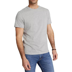 T-shirt unisexe en coton 100% 180 g/m² uni vierge pour impression personnalisée Logo Activités d'équipe Promotion Vêtements T-shirts basiques pour hommes - Product Image 2