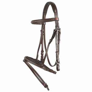 Banda de cejas de cristal de alta calidad, brida de caballo, el mejor nuevo cuero negro elegante para caballos - Product Image 6