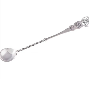 Cuillère à bar en métal lourd assurant la stabilité tout en remuant les cocktails dans de grands verres pour un mélange en douceur - Product Image 1