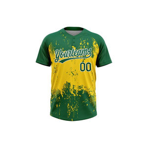 Ropa deportiva al aire libre alta calidad último diseño hombres 2024 uniforme de béisbol profesional sublimación personalizada Jersey - Product Image 4