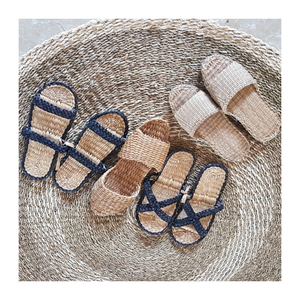 Chaussons de plage confortables et durables-Jacinthe d'eau naturelle du Vietnam, adaptés aux jours de plage et aux voyages - Product Image 1