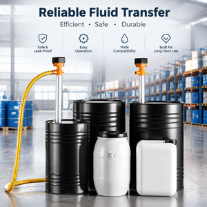 Cordless Electric Drum <b>Pump</b> Portable Lithium <b>Battery</b> Diesel Oil Transfer for 200L Barrel 50L/min - Product Image 2