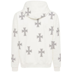 Nouveau sweat à capuche strass pour hommes personnalisé poids lourd 100% coton coupe et coudre sweat à capuche imprimé surdimensionné pull à capuche 2025 - Product Image 2