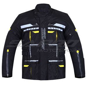 Veste de moto SAPRO High Street à capuche, matelassée, doublée de coton, imperméable, coupe-vent, tout-terrain, motocross, hiver - Product Image 5